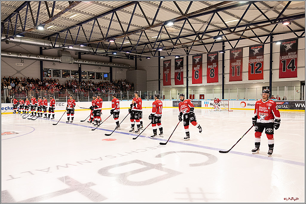 PENNY DEL 1. Testspiel Koelner Haie - Loewen Frankfurt; Koeln, 27.08.2023